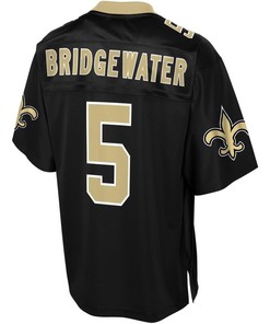 Teddy Bridgewater New Orleans Saints Nfl Pro Line Youth Player Jersey - Black - Robokeg