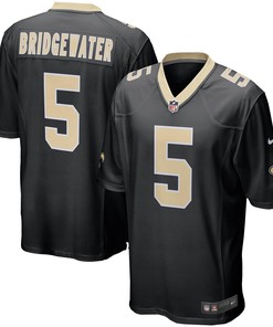 Teddy Bridgewater New Orleans Saints Nike Game Jersey - Black - Robokeg