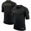 Tedy Bruschi New England Patriots 2020 Salute To Service Retired Limited Jersey - Black - Robokeg