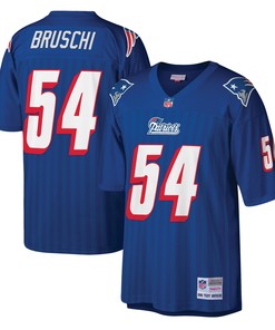 Tedy Bruschi New England Patriots Mitchell & Ness Legacy Replica Jersey - Royal Nfl - Robokeg