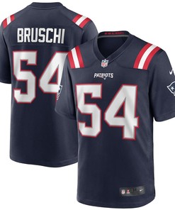 Tedy Bruschi New England Patriots Nike Game Retired Player Jersey - Navy - Robokeg