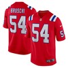Tedy Bruschi New England Patriots Retired Player Alternate Game Jersey - Red Nfl - Robokeg