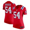 Tedy Bruschi New England Patriots Womens Retired Game Jersey - Red Nfl - Robokeg