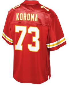 Tejan Koroma Kansas City Chiefs Nfl Pro Line Player Jersey - Red - Robokeg