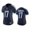 Tennessee Titans #17 Ryan Tannehill Navy Vapor Untouchable Limited Jersey - Womens - Robokeg