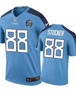 Tennessee Titans #88 Luke Stocker Nike Color Rush Light Blue Jersey - Robokeg