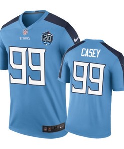 Tennessee Titans #99 Jurrell Casey Nike Color Rush Light Blue Jersey - Robokeg