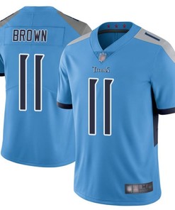 Tennessee Titans A. J. Brown #11 2020 Nfl Blue Jersey Jersey - Robokeg