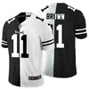 Tennessee Titans Aj Brown #11 Nfl 2020 Black And White Jersey - Robokeg