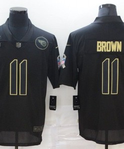 Tennessee Titans A.j. Brown #11 Nfl 2020 Black Jersey - Robokeg