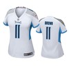 Tennessee Titans A.j. Brown 2019 Nfl Draft White Game Womens Jersey - Robokeg