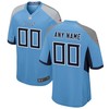 Tennessee Titans Alternate Custom Game Jersey - Light Blue Custom Jerseys Nfl - Robokeg