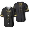 Tennessee Titans Brett Kern #6 Nfl America Football Team Logo Black Golden Brandedition 3d Designed Allover Gift For Titans Fans Baseball Jersey - Robokeg