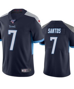 Tennessee Titans Cairo Santos Navy 100th Season Vapor Limited Jersey - Robokeg