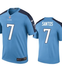 Tennessee Titans Cairo Santos Red Color Rush Legend Jersey - Robokeg
