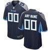 Tennessee Titans Custom Jersey Navy Custom Jerseys Nfl - Robokeg