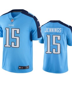 Tennessee Titans Darius Jennings Light Blue Nike Color Rush Limited Jersey - Robokeg