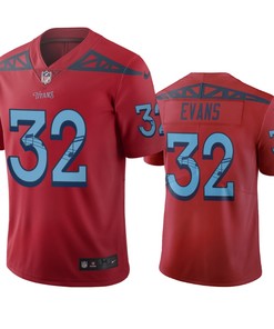 Tennessee Titans Darrynton Evans Red City Edition Vapor Limited Jersey - Robokeg