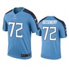 Tennessee Titans David Quessenberry Light Blue Color Rush Legend Jersey - Mens - Robokeg