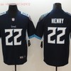 Tennessee Titans Derrick Henry #22 2020 Nfl Blue Jersey Jersey - Robokeg