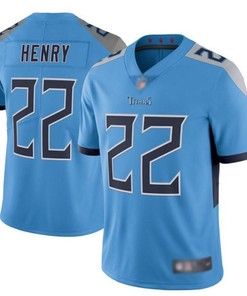 Tennessee Titans Derrick Henry #22 Nfl 2020 Blue Jersey - Robokeg