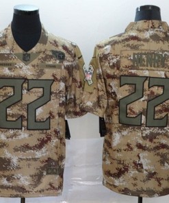 Tennessee Titans Derrick Henry #22 Nfl 2020 Camo Jersey - Robokeg
