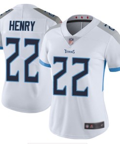 Tennessee Titans Derrick Henry #22 Nfl 2020 White Womens Jersey - Robokeg