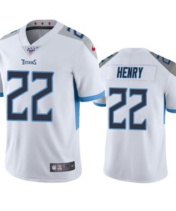Tennessee Titans Derrick Henry White 100th Season Vapor Limited Jersey - Robokeg