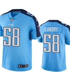 Tennessee Titans Harold Landry Light Blue Nike Color Rush Limited Jersey - Robokeg