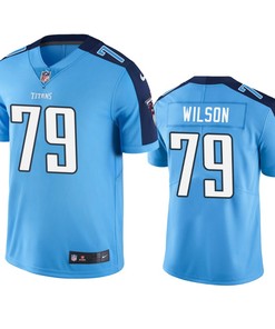 Tennessee Titans Isaiah Wilson Light Blue 2020 Nfl Draft Vapor Limited Jersey - Robokeg