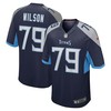 Tennessee Titans Isaiah Wilson Navy 2020 Nfl Draft First Round Pick Game Jersey - Robokeg