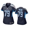 Tennessee Titans Isaiah Wilson Navy 2020 Nfl Draft Game Jersey - Robokeg