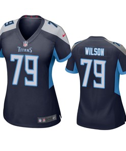 Tennessee Titans Isaiah Wilson Navy 2020 Nfl Draft Game Jersey - Robokeg