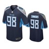 Tennessee Titans Jeffery Simmons 2019 Nfl Draft Navy Game Jersey - Robokeg