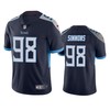 Tennessee Titans Jeffery Simmons 2019 Nfl Draft Navy Vapor Limited Jersey - Robokeg