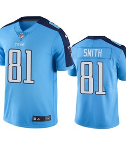 Tennessee Titans Jonnu Smith Light Blue Nike Color Rush Limited Jersey - Robokeg
