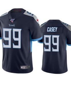 Tennessee Titans Jurrell Casey Navy 100th Season Vapor Limited Jersey - Robokeg