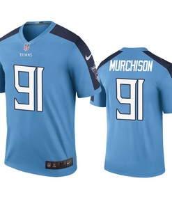 Tennessee Titans Larrell Murchison Light Blue Color Rush Legend Jersey - Robokeg