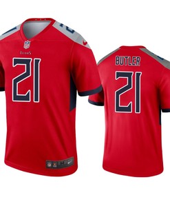 Tennessee Titans Malcolm Butler Red Inverted Legend Jersey - Robokeg