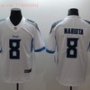 Tennessee Titans Marcus Mariota #8 2020 Nfl White Jersey Jersey - Robokeg