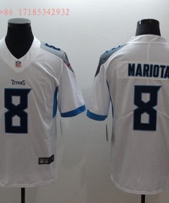 Tennessee Titans Marcus Mariota #8 2020 Nfl White Jersey Jersey - Robokeg