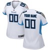 Tennessee Titans Nike Womens Custom Game Jersey - White - Robokeg