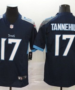 Tennessee Titans Ryan Tannehill #17 Nfl 2020 Black Blue Jersey - Robokeg