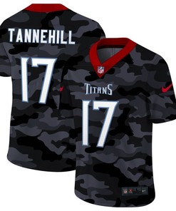 Tennessee Titans Ryan Tannehill #17 Nfl 2020 Camo Black Jersey - Robokeg