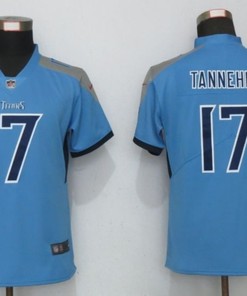 Tennessee Titans Ryan Tannehill #17 Nfl 2020 Steel Blue Jersey - Robokeg