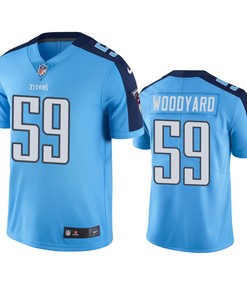Tennessee Titans Wesley Woodyard Light Blue Nike Color Rush Limited Jersey - Robokeg