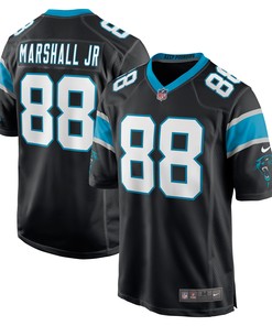 Terrace Marshall Jr. Carolina Panthers 2021 Nfl Draft Pick Player Game Jersey - Black - Robokeg