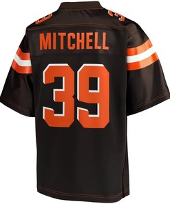 Terrance Mitchell Cleveland Browns Nfl Pro Line Player Jersey - Brown - Robokeg