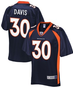 Terrell Davis Denver Broncos Nfl Pro Line Retired Player Jersey - Navy - Robokeg