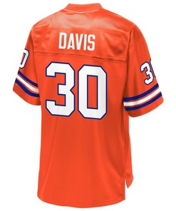 Terrell Davis Denver Broncos Nfl Pro Line Retired Player Jersey - Orange - Robokeg